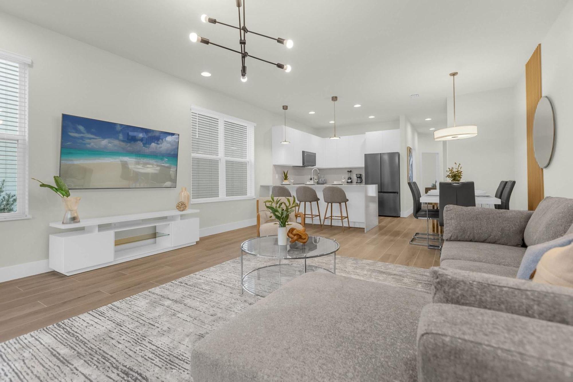 Upstay - Modern Family Townhome With Pool Сasa de vacaciones *