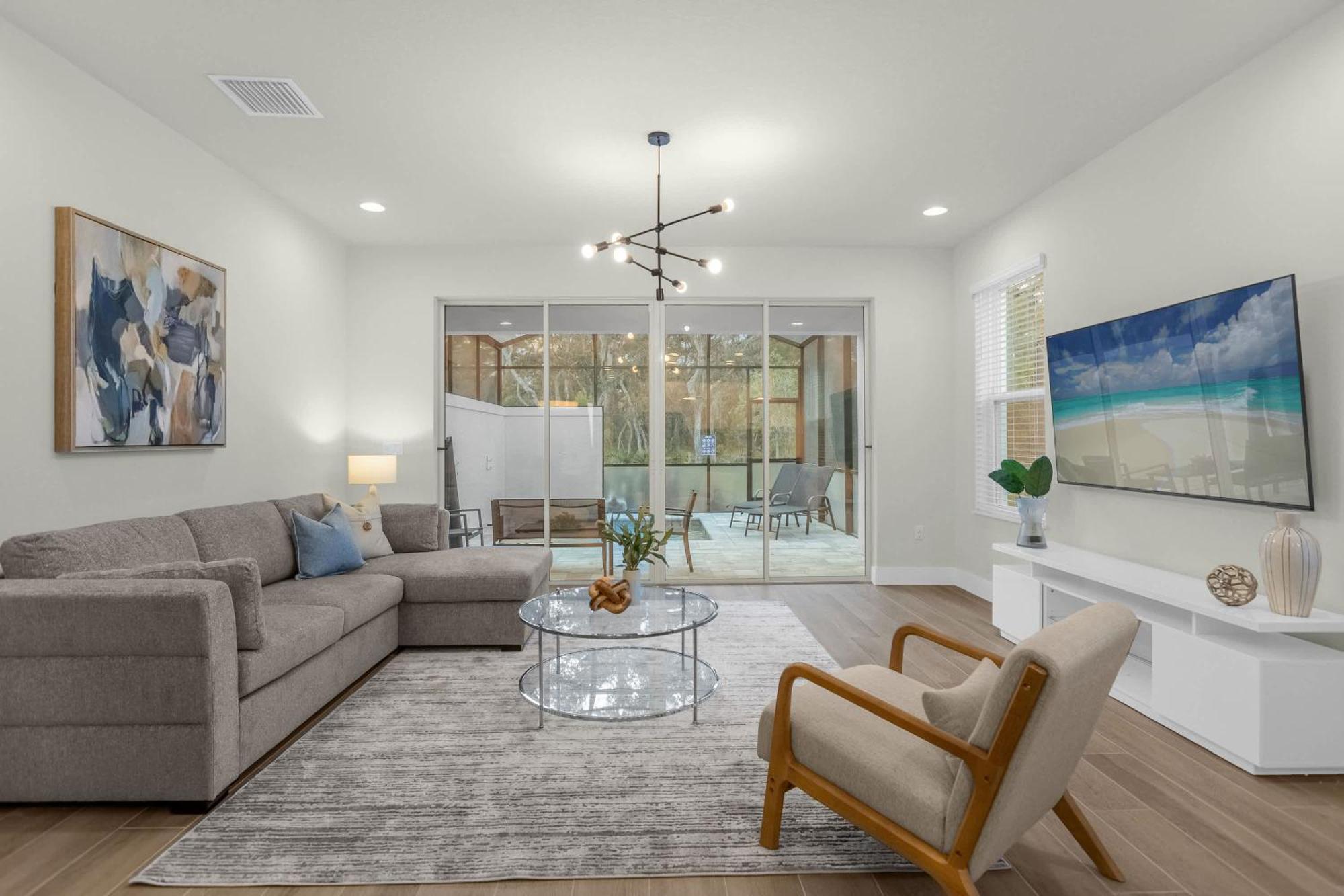 Ferienhaus Upstay - Modern Family Townhome With Pool